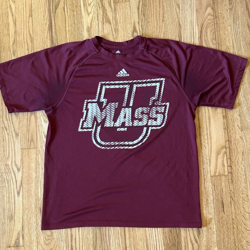 UMass Amherst Minutemen Athletics Adidas Tee